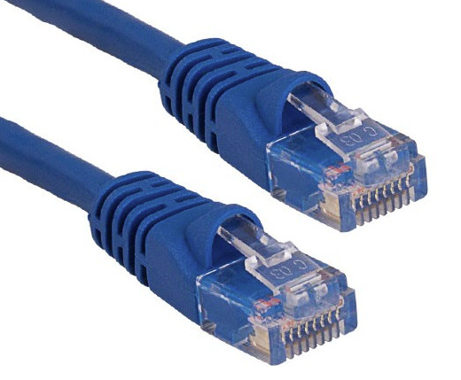 RiteAV Cat5e Network Ethernet Cable Blue 1 ft.