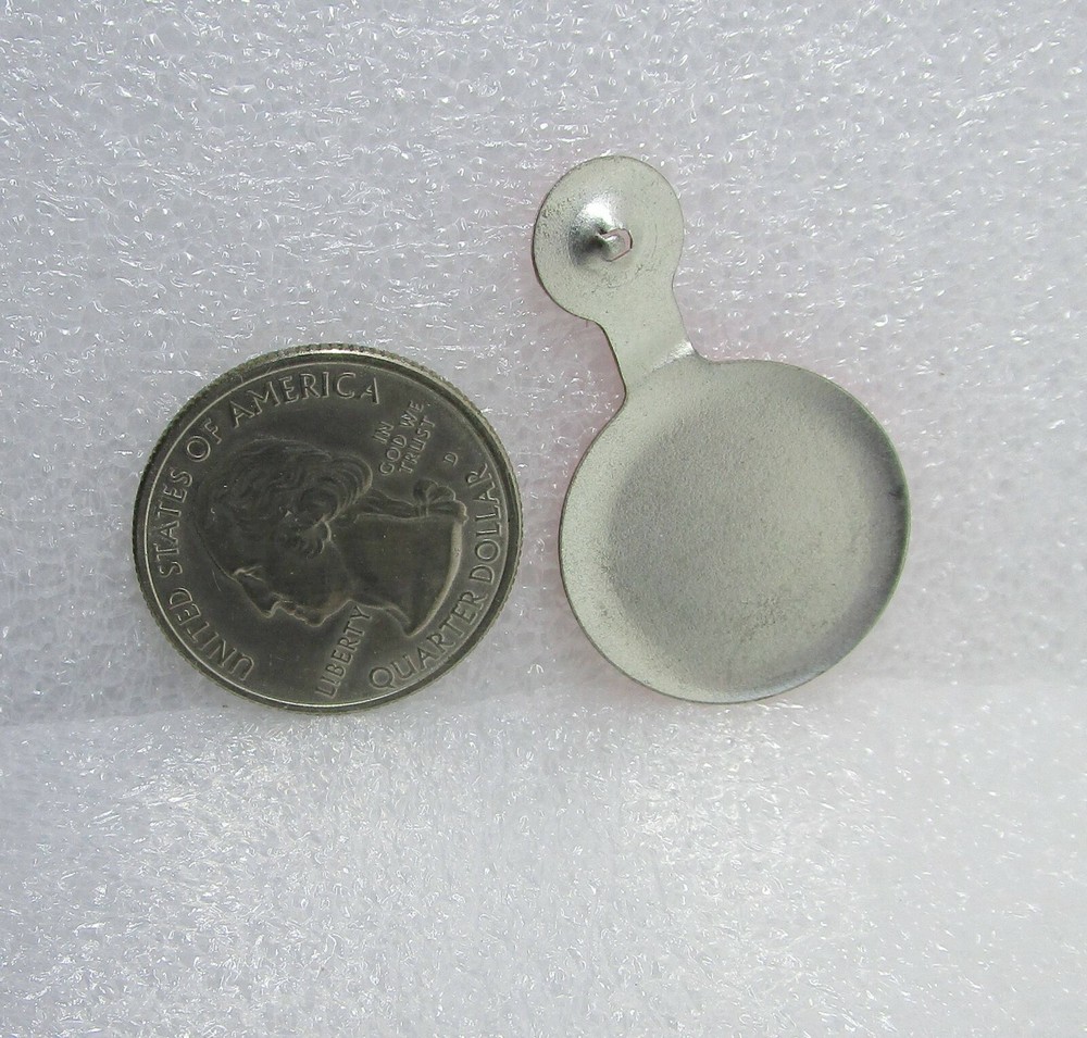 World War II WWII Tab Button Pin