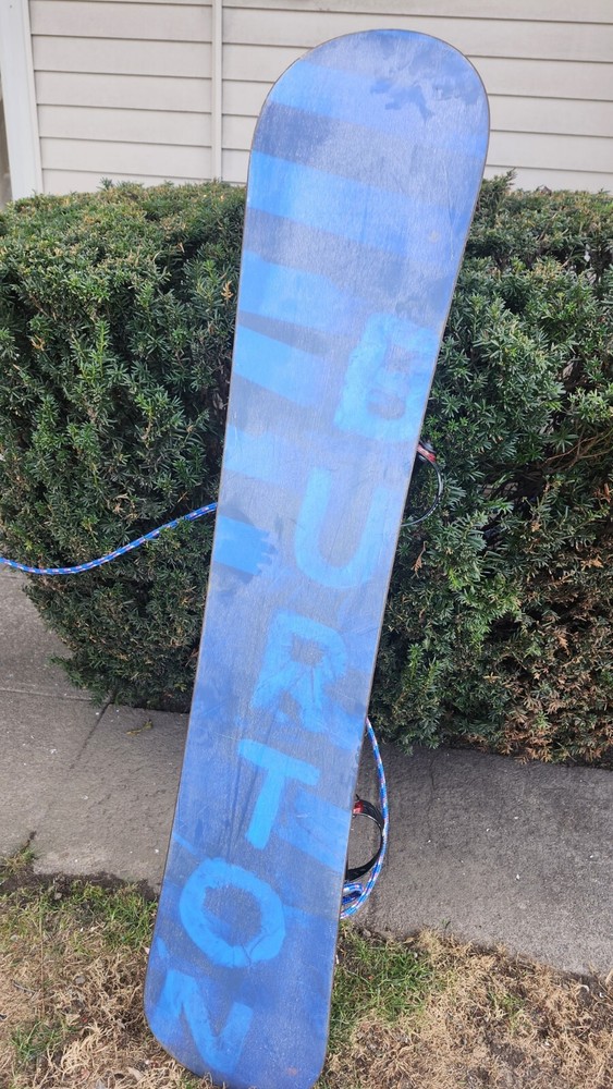Burton Snowboard With Sims Bindings