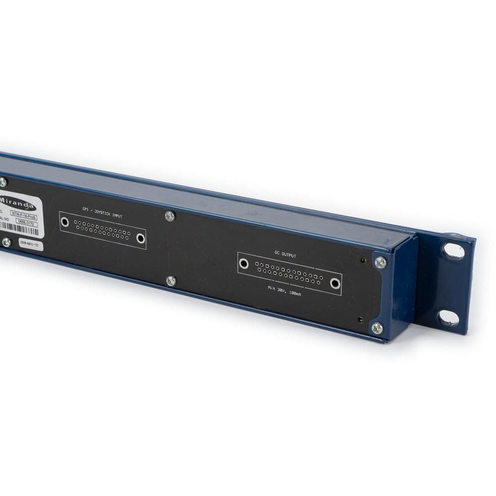 Miranda / VikinX Single Bus Control Panel 16-ProS NTW-P-16-ProS 001