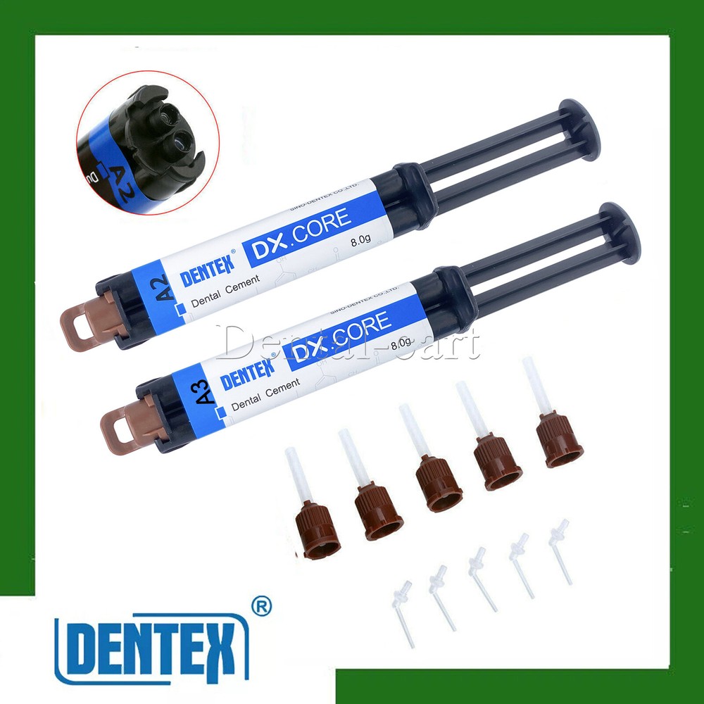 Dentex Dental Dual Cure Flowable Composite Resin Refill Core Build Up DX.CORE