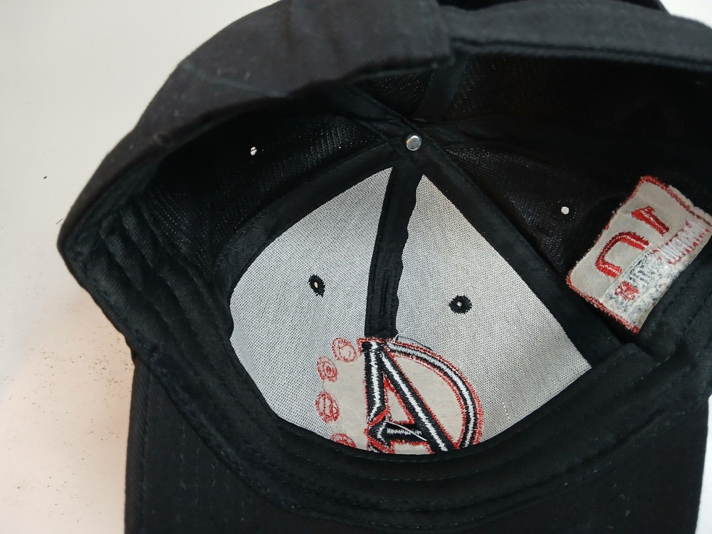 "A" Marvel Studios The First Ten Years Baseball Cap/Hat Black