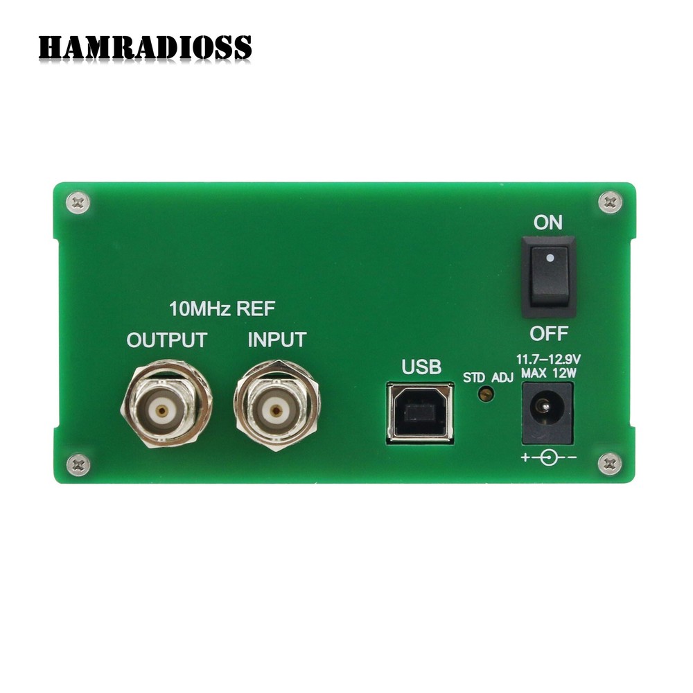 Frequency Counter Frequency Meter 11Bit/Sec 10MHz OCXO With Power Adapter