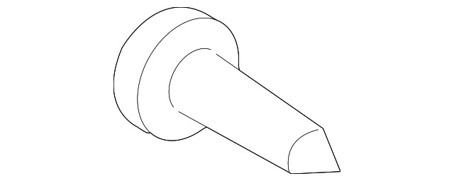 Genuine Mitsubishi Door Interior Trim Panel Screw MB409436