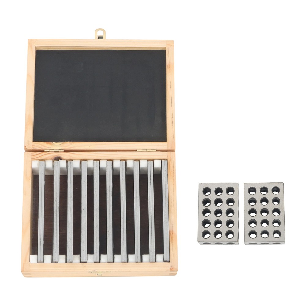 1/8 X 5" 10 Pair Precision Parallel Set AND Matched Pair Of 1-2-3 Blocks