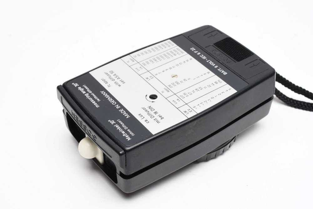 Gossen Luna-Pro sbc incident light meter, case, tested, great!