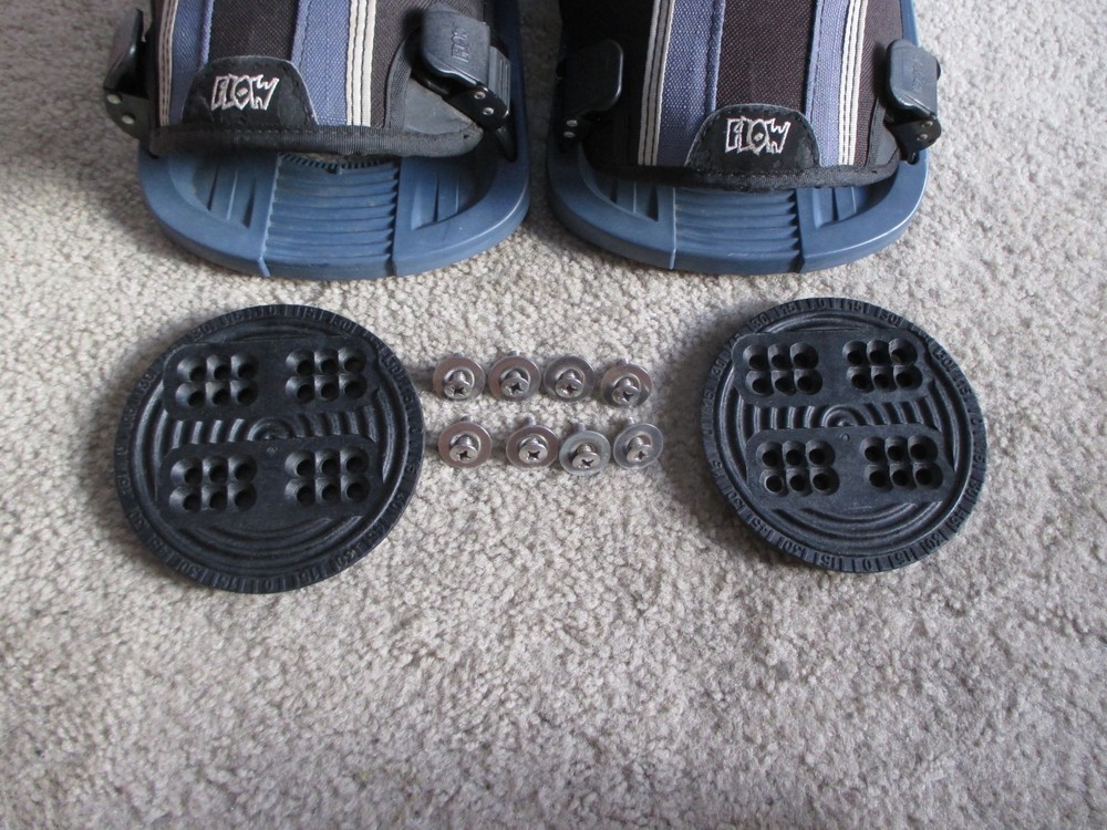 Flow Glass Fiber Reinforced Snowboard Bindings Size Medium