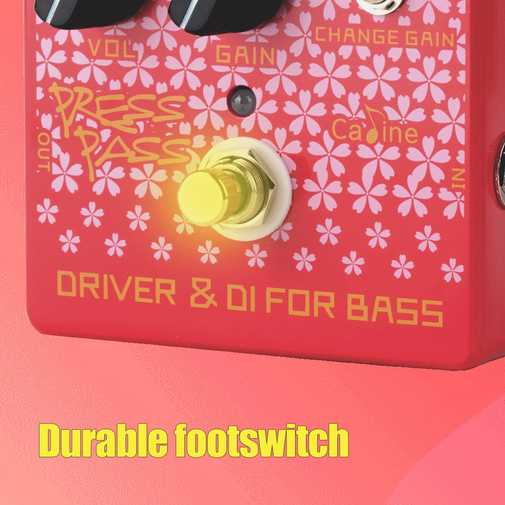 CP-59 Driver Bass Effect Pedal with Bass Amp DI Function