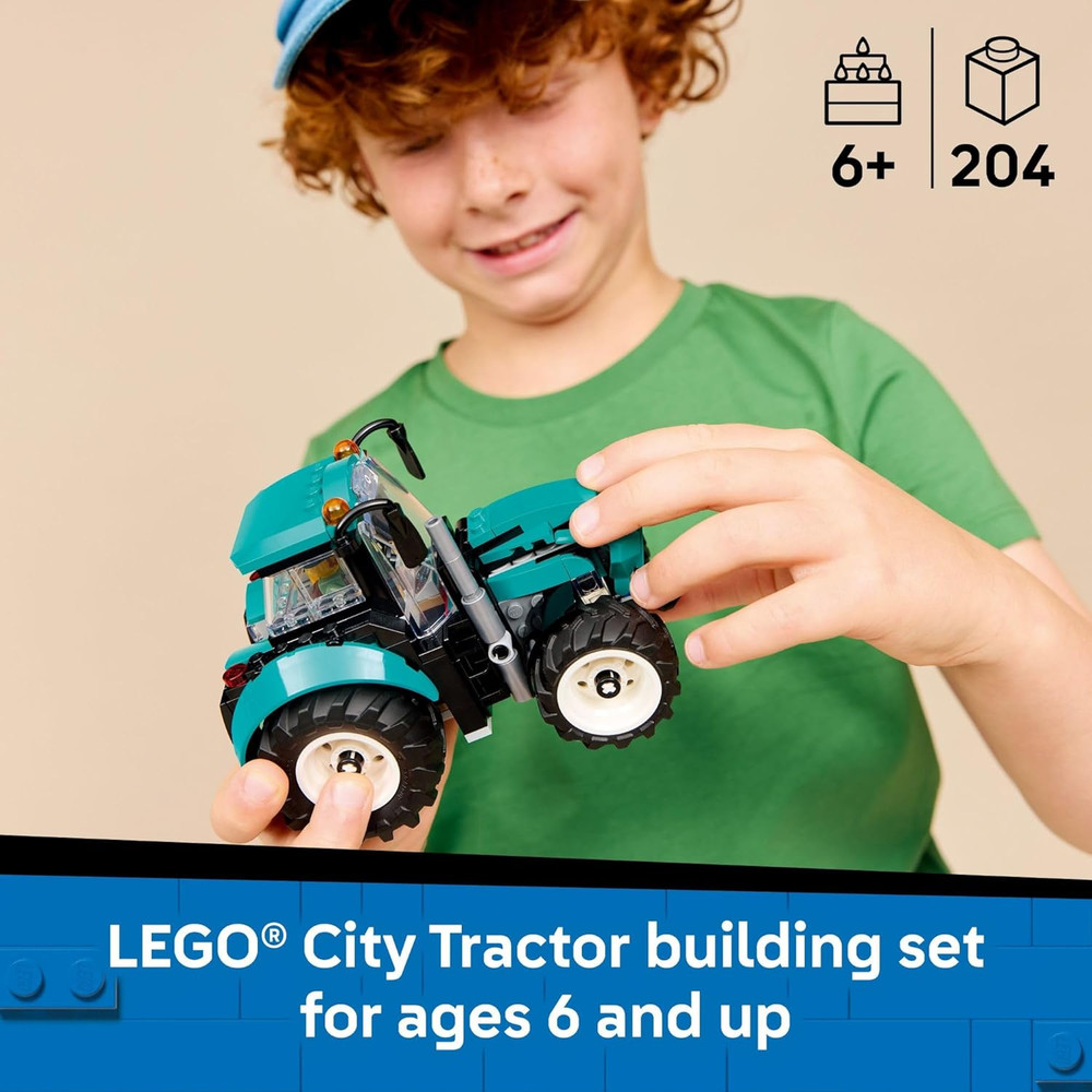 LEGO City Tractor Building Set - 60498