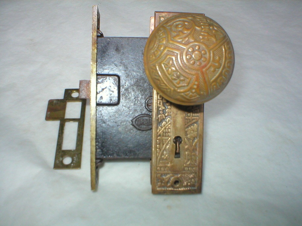 Antique Victorian Era Door Hardware