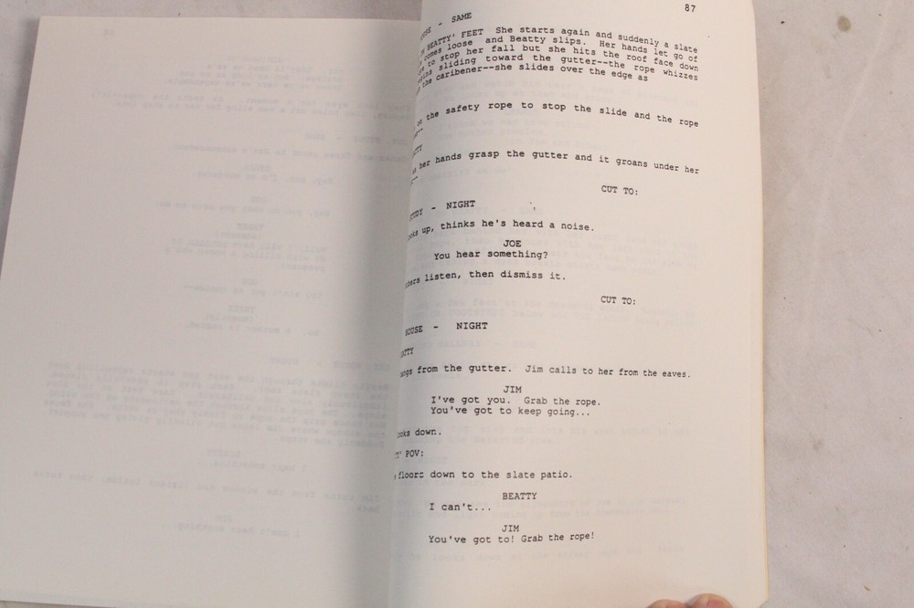 In The Night Screenplay Script Jeb Stuart 20th Century Fox Dec 16 1988