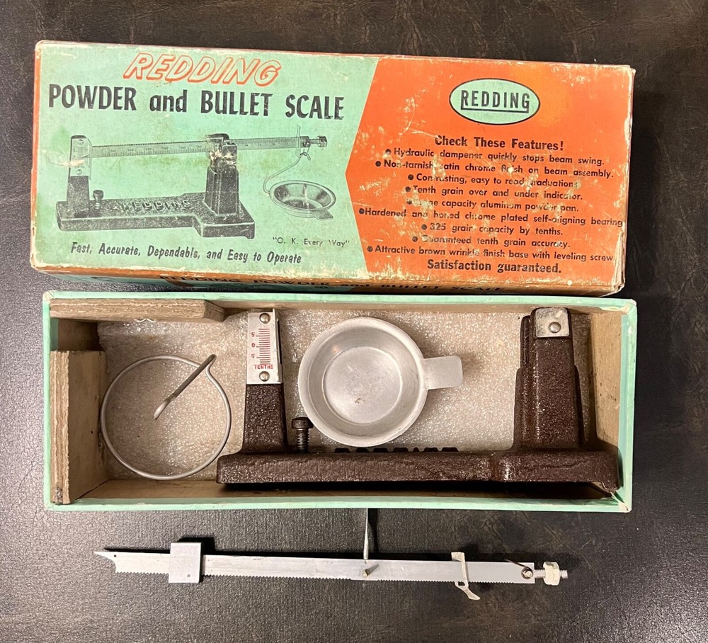 VTG REDDING POWDER & BULLET SCALE