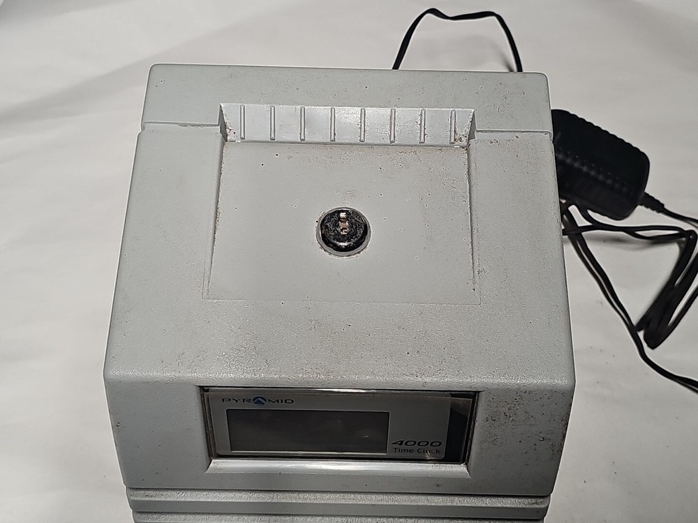 PYRAMID 4000 PRO TIME RECORDING EQUIPMENT - PREOWNED UNTESTED