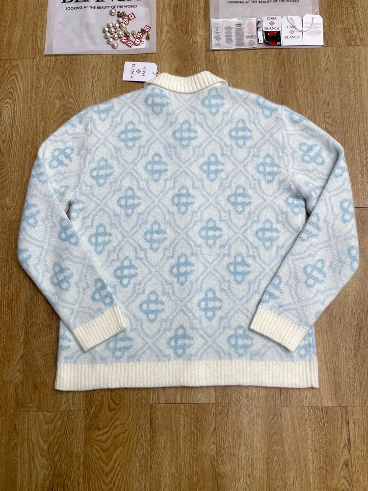 CASABLANCA Zippered Thick Jacket