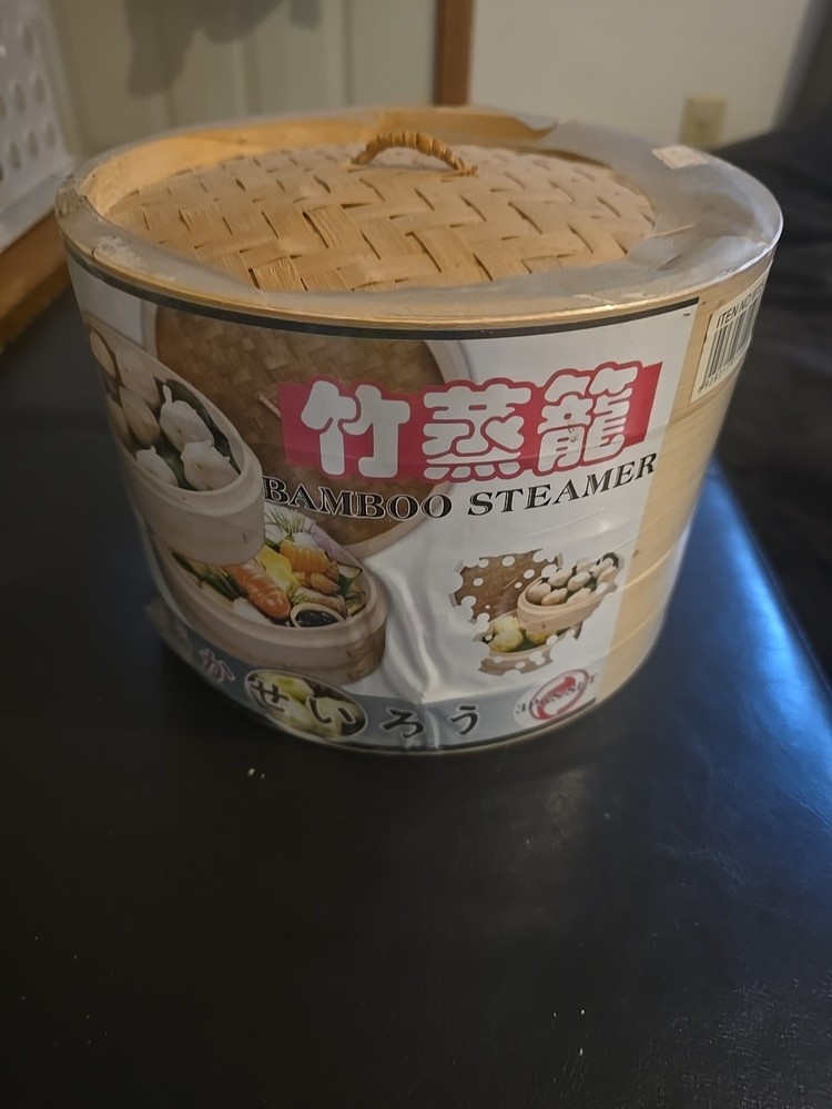 3 Piece Bamboo Steamer