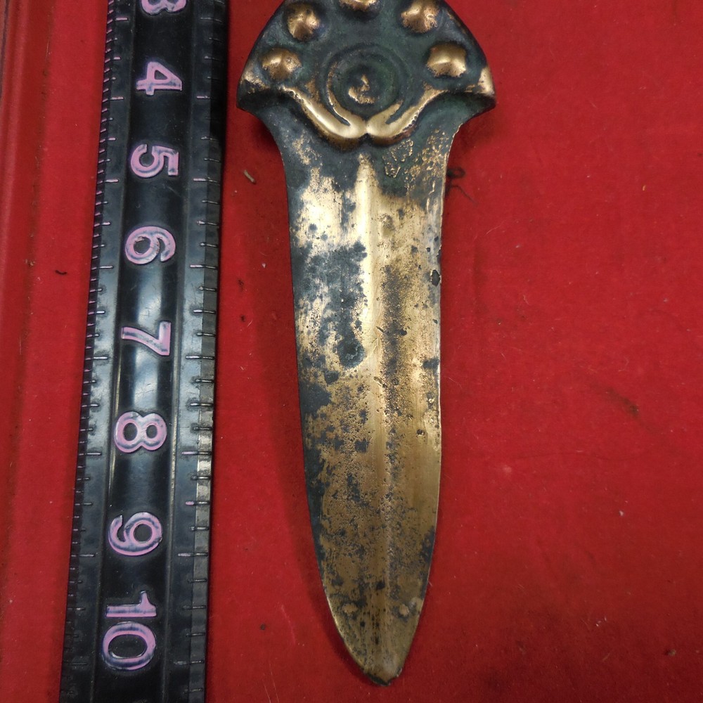 VINTAGE DANISH BRONZE DAGGER