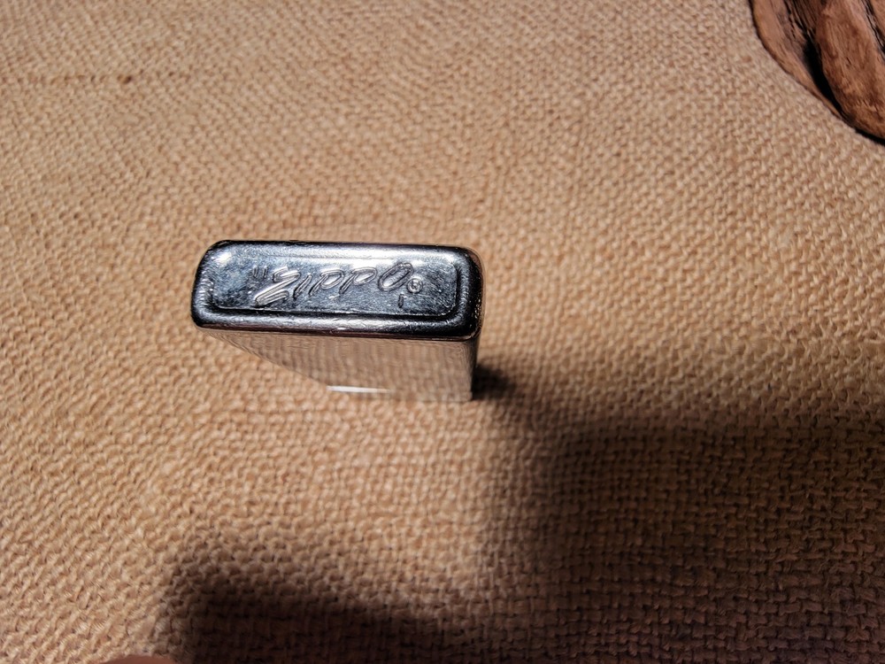 Vintage Slim Zippo Cigarette Lighter, 1971