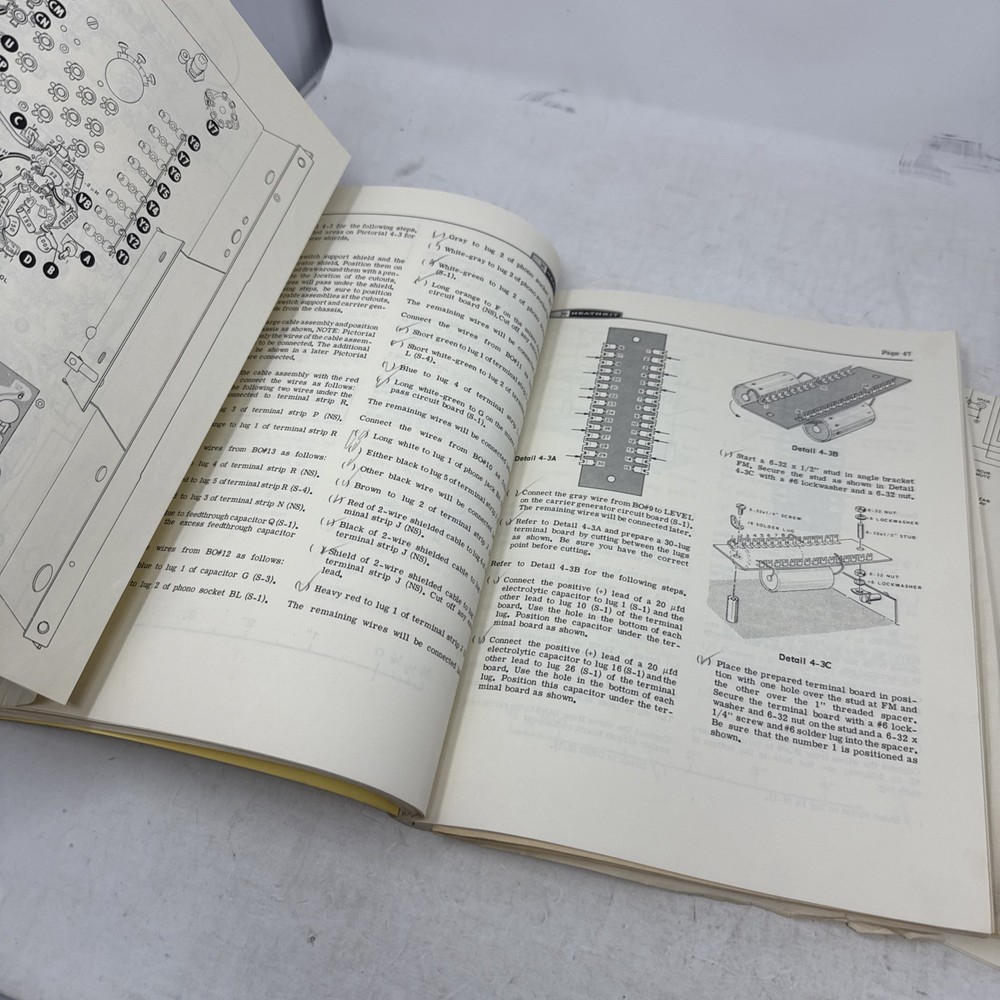 Heathkit SSB Transmitter Model SB-401 Assembly Manual Plus Schematic