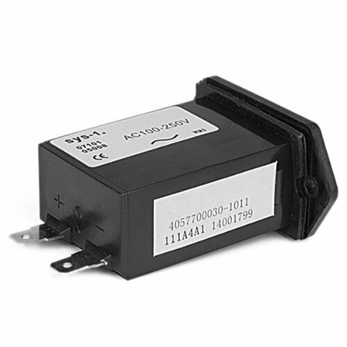 AC100-250V 6-digit Display Electromechanical Engine Hour Meter Counter Hourmeter