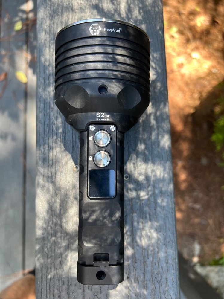 RovyVon S2 Premium 10000 lumens Search Flashlight open box