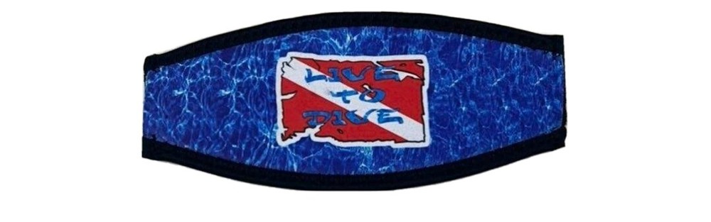 scuba mask strap cover