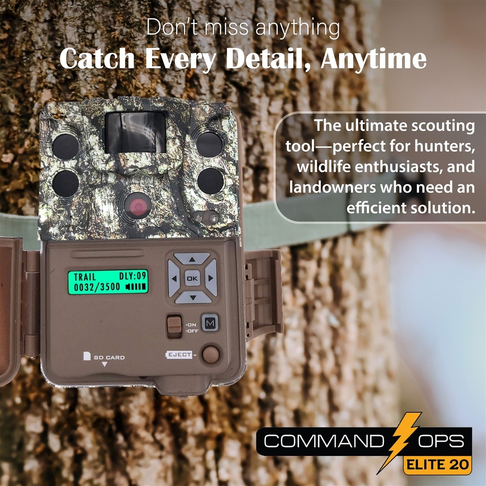 Browning Command Ops Elite 20 Trail Camera Bundle
