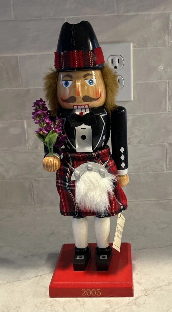 Target Limited Edition Collection Nutcracker Scottish 2005 Limited Ed. 14”