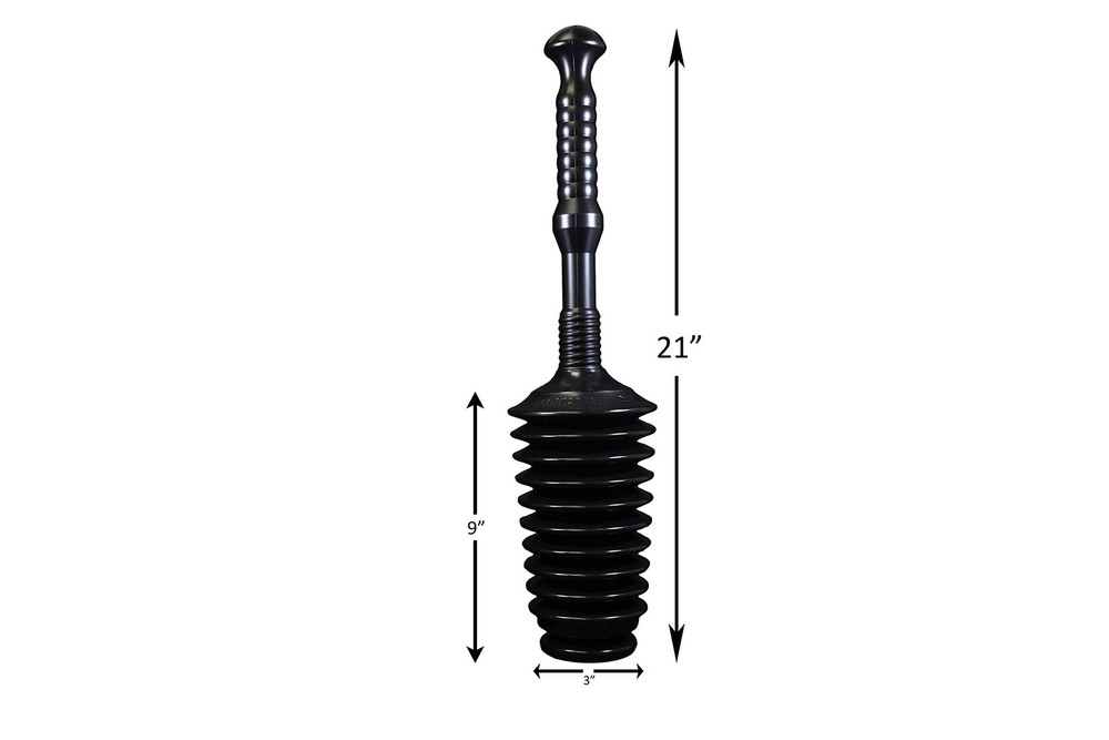 Heavy Duty All Purpose Plunger for Laundry Tubs Bath Tubs Kitchen Sinks Garbage