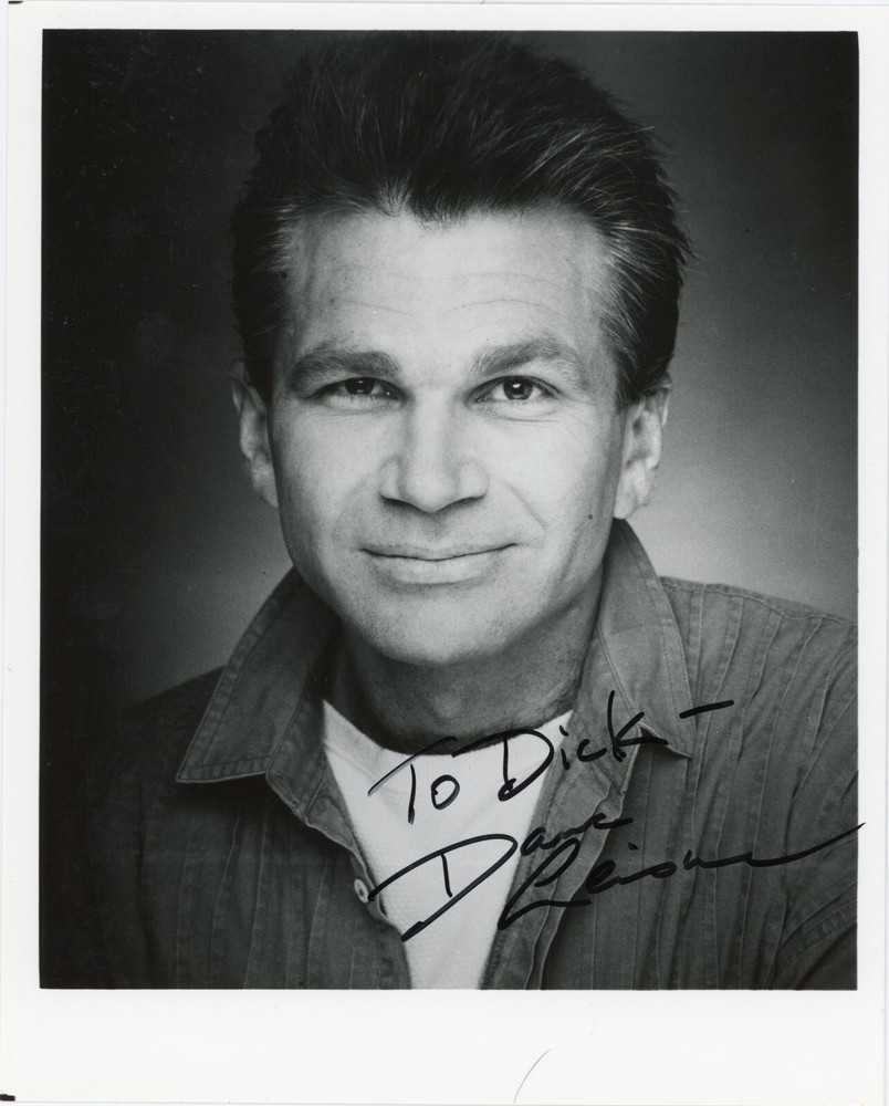 David Leisure - Signed B&W Photograph