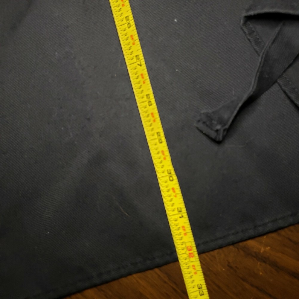 Savore Culinary Artisans Black Unisex Denim Bib Apron With Pockets Adjustable