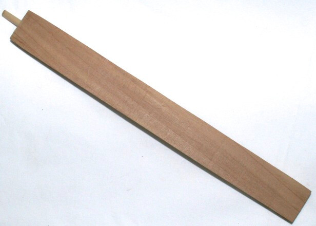 7" Make Your Own Pipe Stem for Peace Pipe, Redwood Stem