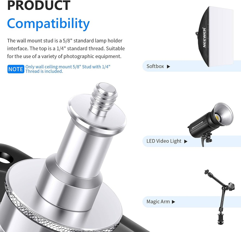 Neewer Ceiling Wal Spigot Mount (ST-NA-9)