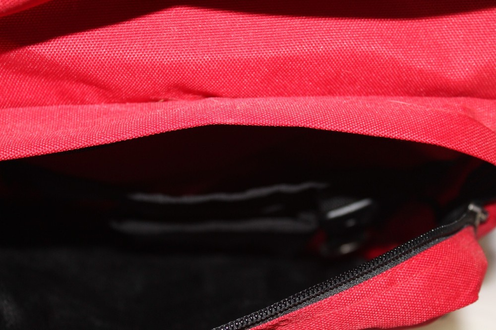 Eastpak Padded Red Backpack 3 Sections Adjustable Straps