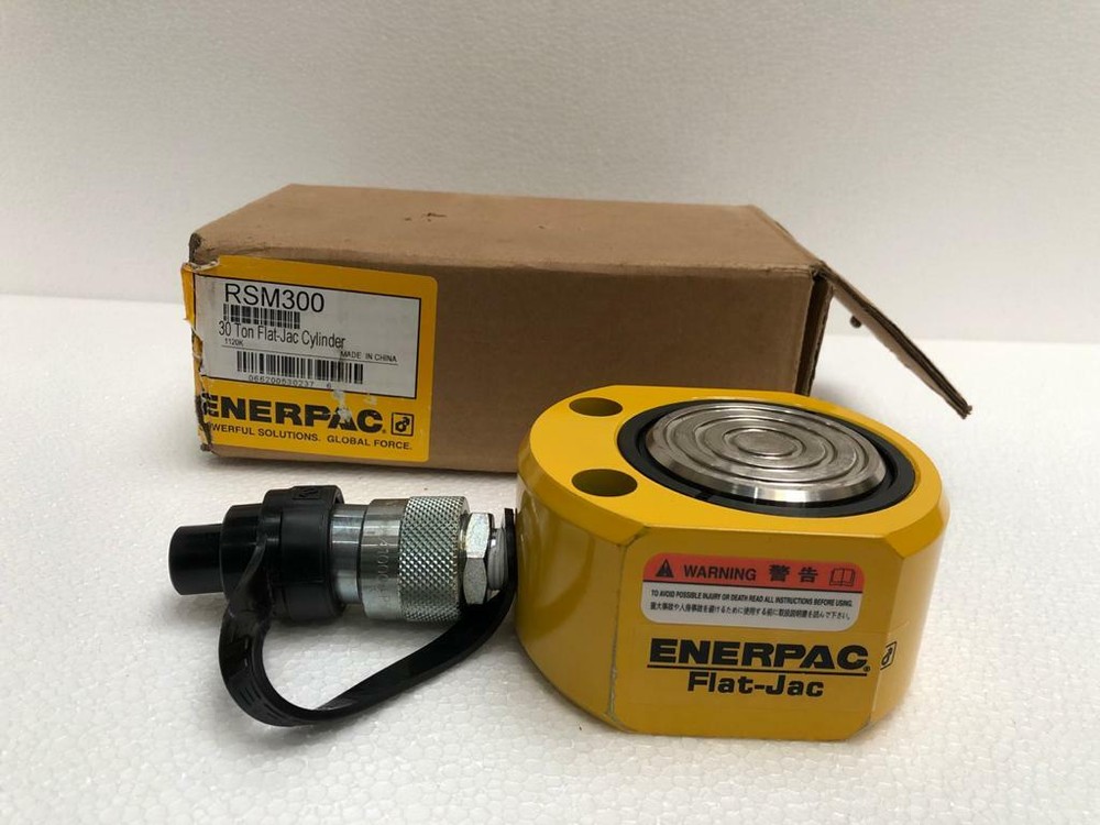 Enerpac RSM 300 Low Profile Hydraulic Cylinder Flat Jac 30 Tons Capacity