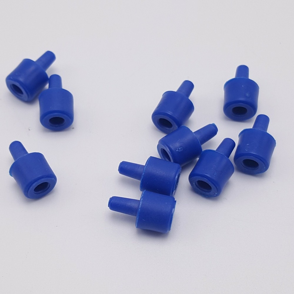 Electronic Battleship Advanced Mission 10 Blue Pegs Replacement Pieces 2012