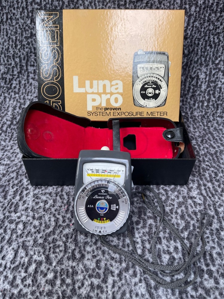 Gossen Luna Pro System Exposure Meter CATALOG # 130-010 used