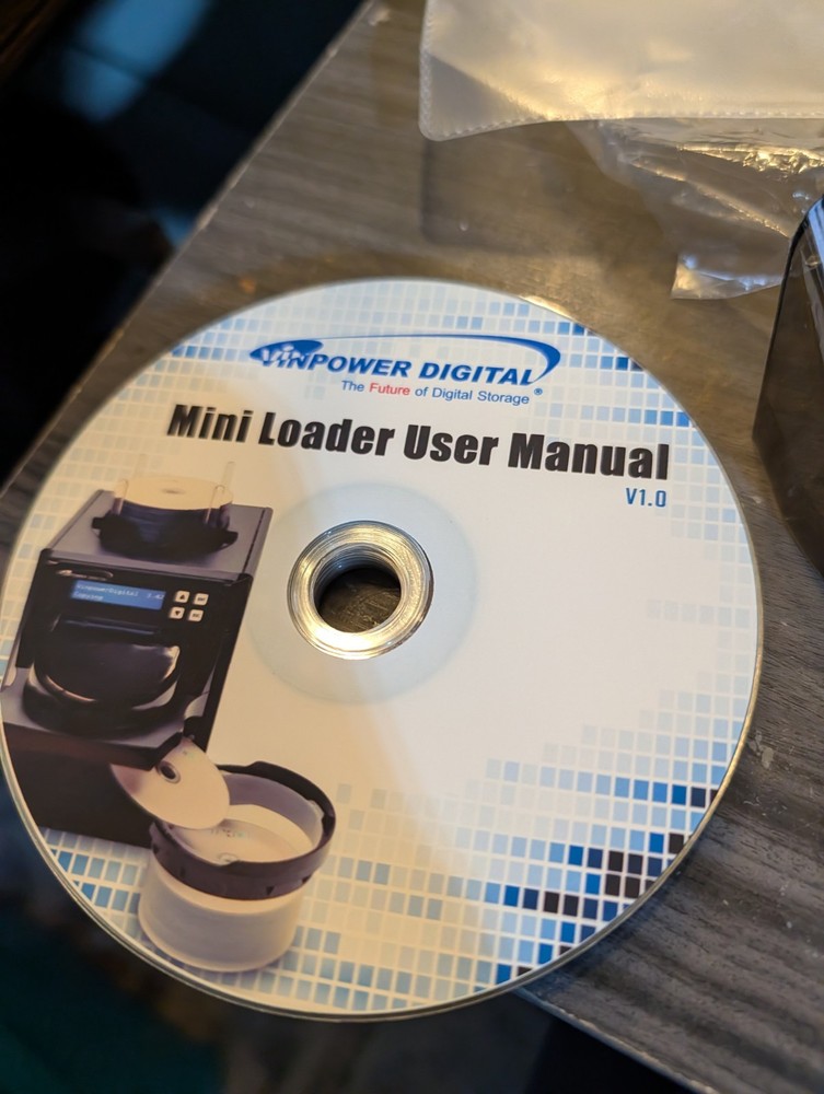 Vinpower Digital VDX-1 MiniLoader 1 Target DVD CD Automated Duplicator