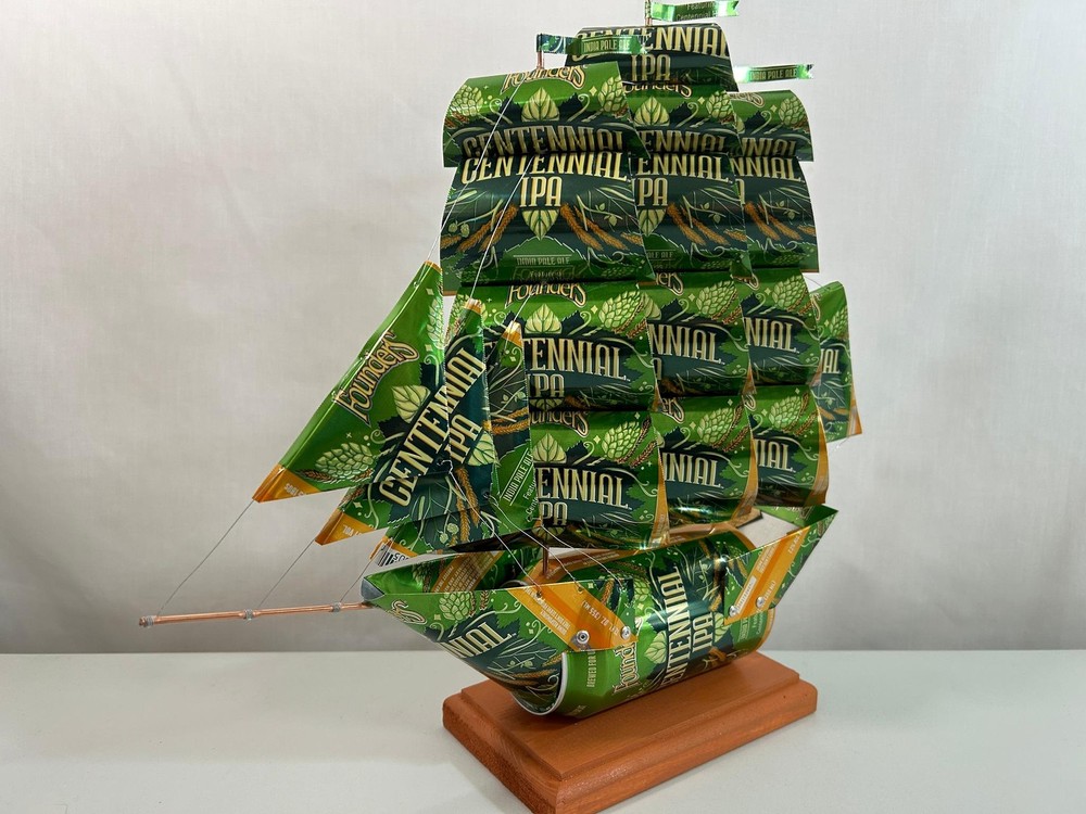 Founders Centennial IPA Beer Can Ship