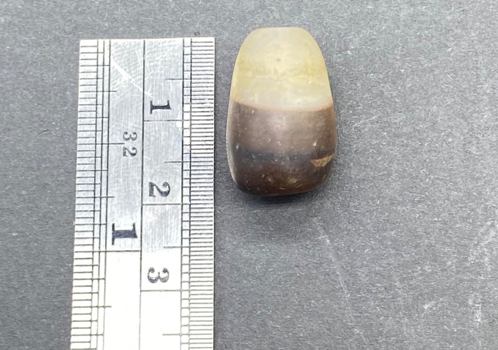 Large Authentic Ancient Tibetan Himalayan Agate Bead