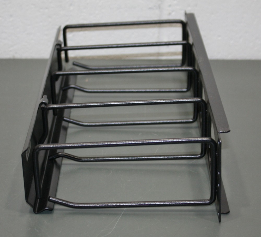 Hubbell Horizontal Ring Manager HM27C, 2U Rack Mount Cable Manager, 3-1/2" x 19"