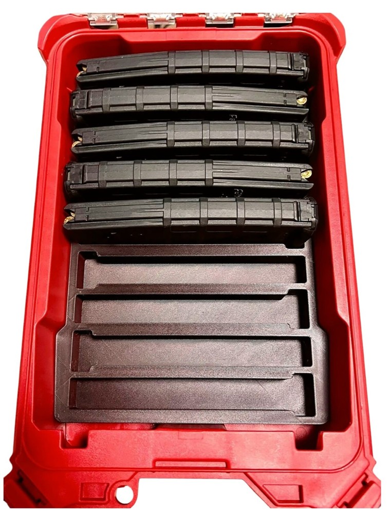 Milwaukee Packout Compact Insert for AR Style Magazines Compact Organizer Tool
