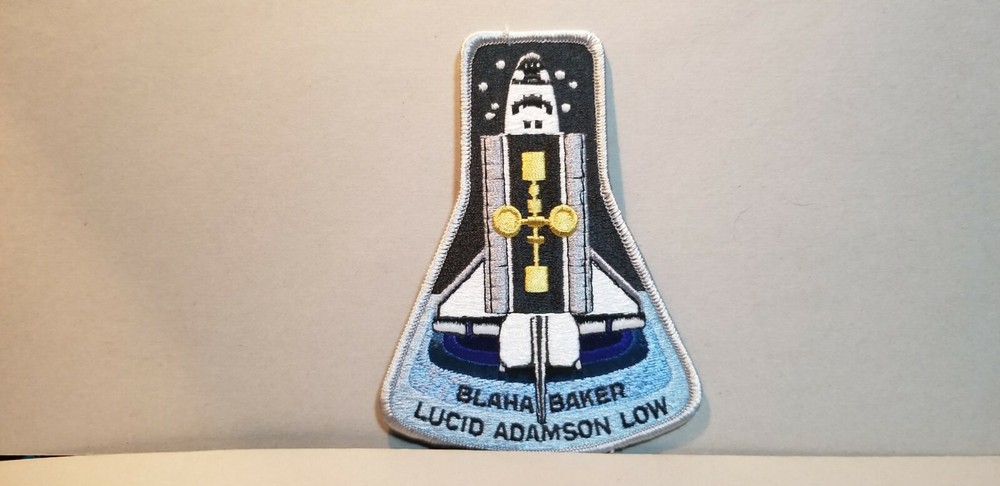 STS-43 SPACE SHUTTLE PATCH "BLAHA-BAKER-LUCID-LOW-ADAMSON"