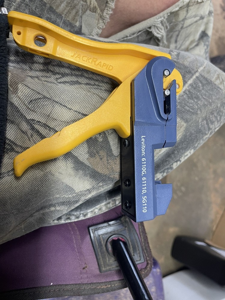 Fluke Networks JR-LEV-2 JackRapid Punchdown Termination Tool 8 Wire