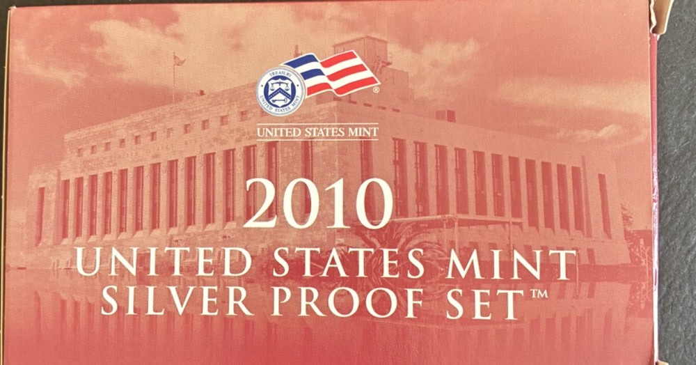2010 Silver San Francisco Proof Set US Mint Original Government Packaging