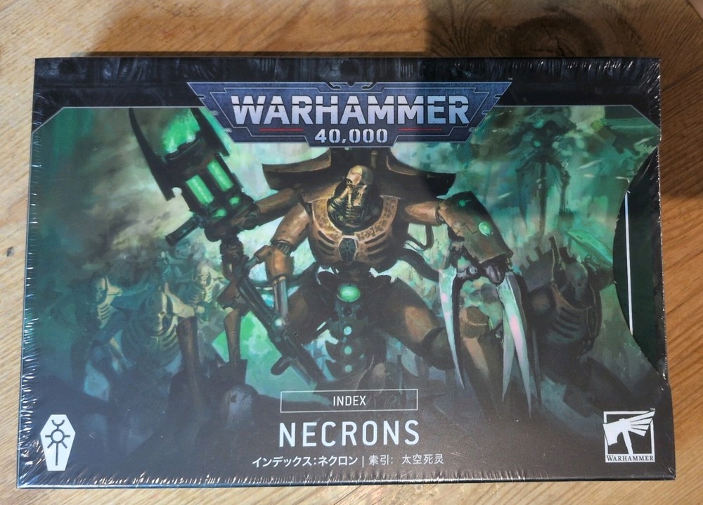Warhammer 40k - Datasheet Cards - Necrons - New and Sealed