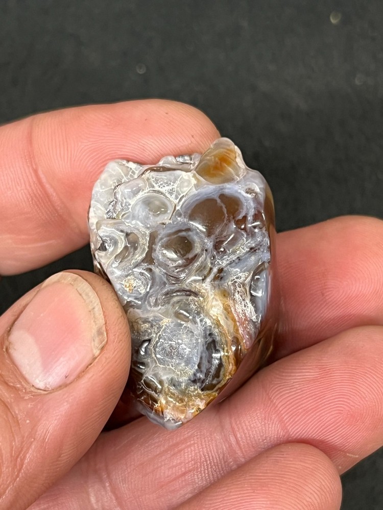 Fire Agate Polished Display