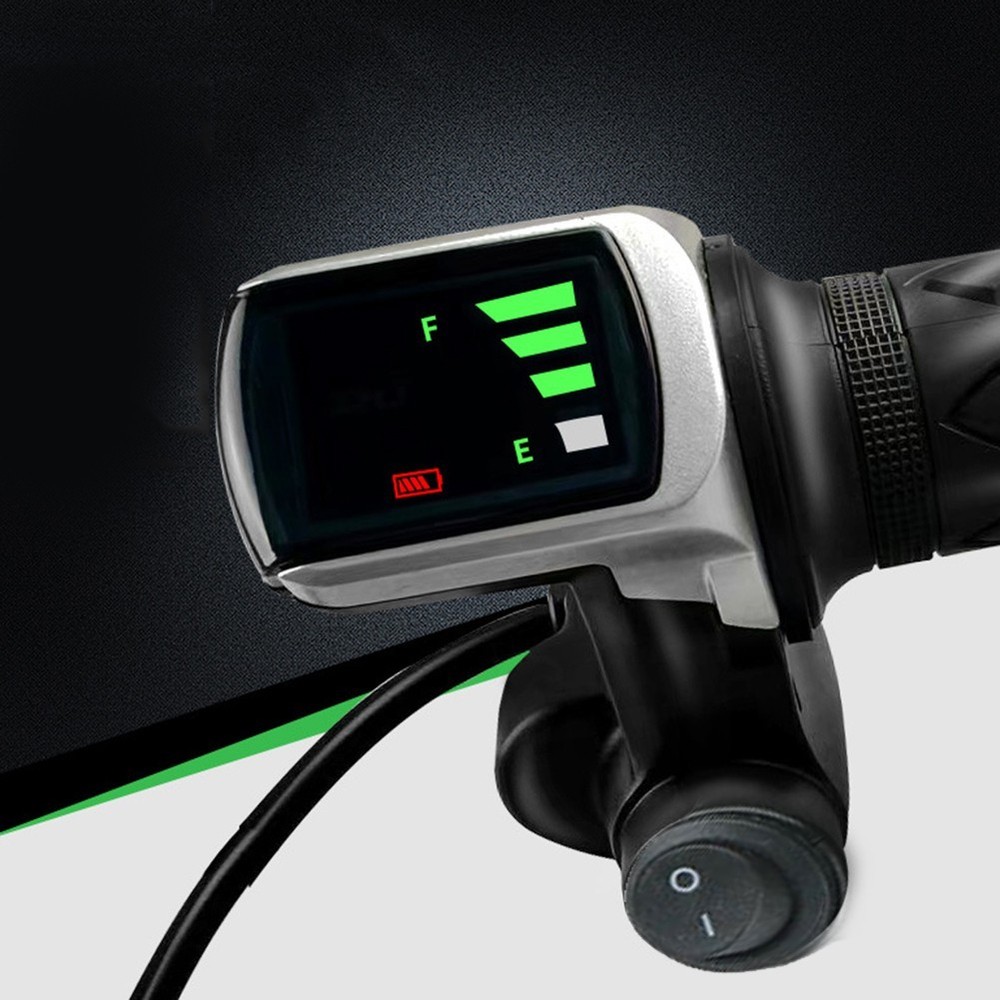 Electric Scooter Throttle Throttle Control Set Real-Time Voltage Display