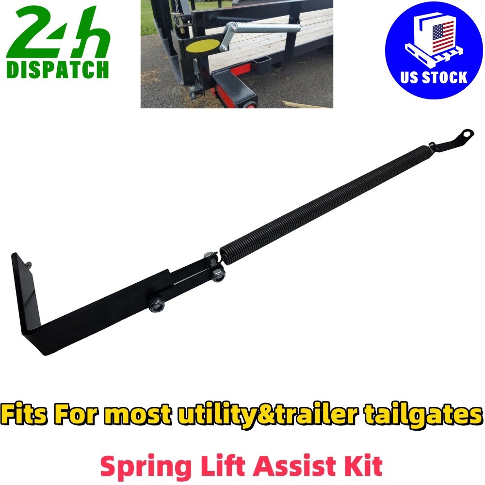 Trailer Tail Gate Spring Lift Assist Kit For most Utility/Trailer Tailgate Right