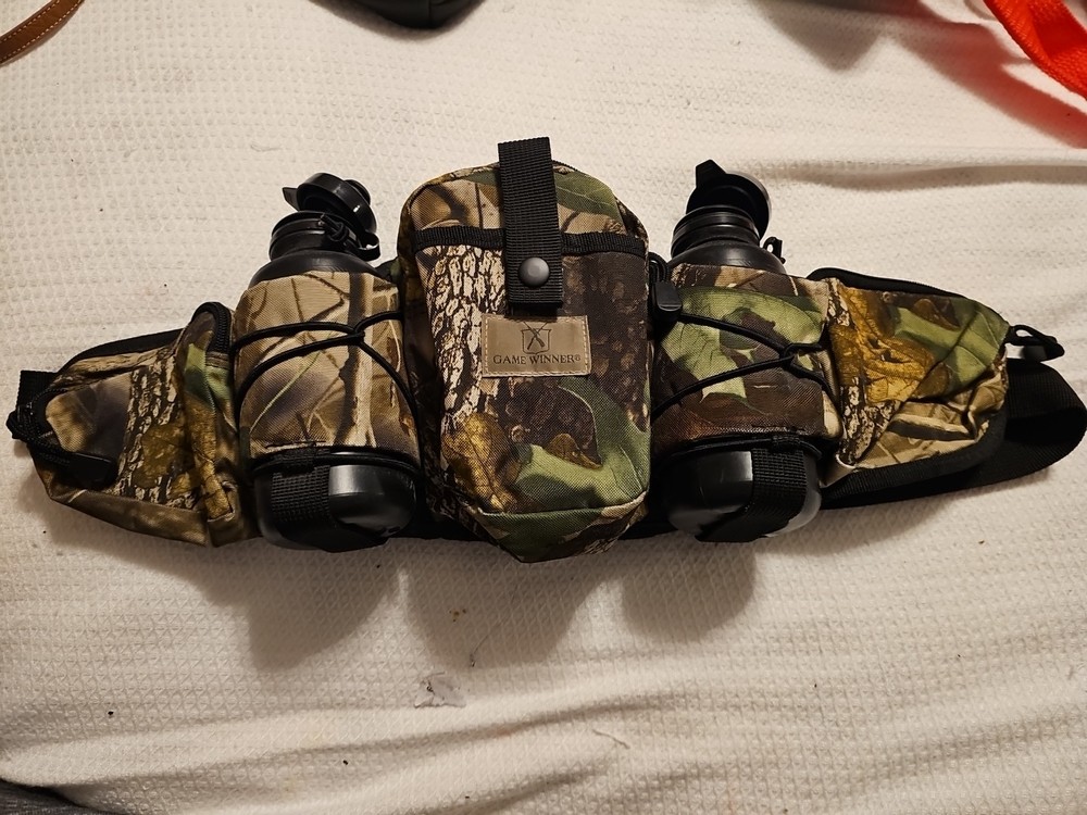 CAMO WAIST HUNTING BAG