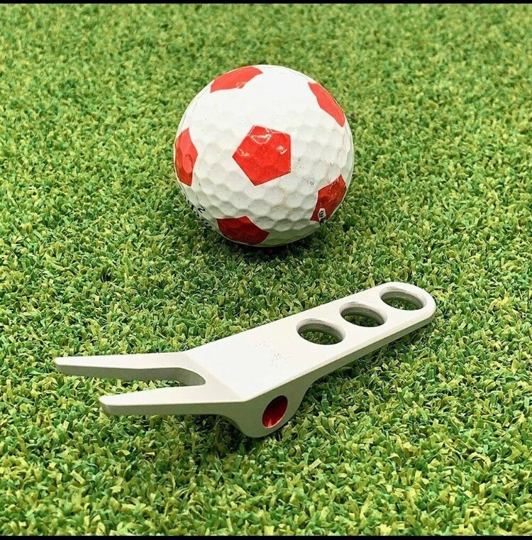 RESTOCKED Scotty Cameron Red Dot Pivot / Divot Tool - Silver